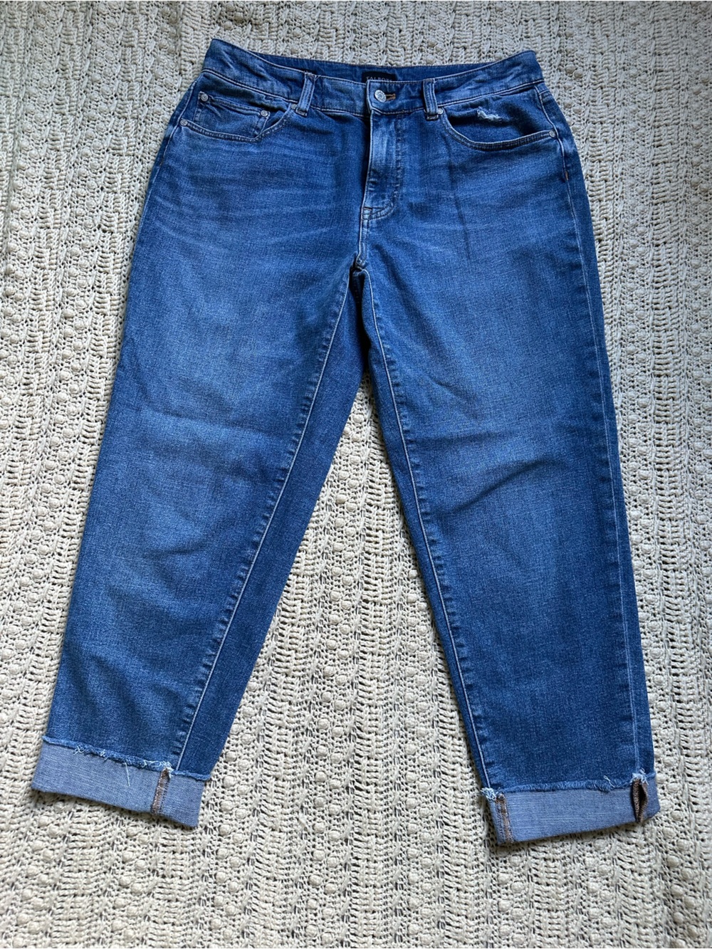 Talbots Dark Blue Ankle Crop Skinny Jeans